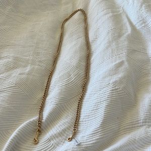 New COACH chain strap